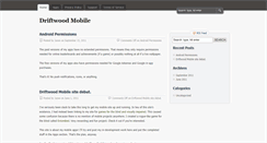 Desktop Screenshot of driftwoodmobile.com